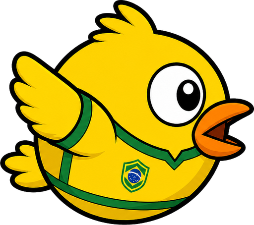 Canario Torcedor — mapa Brasil